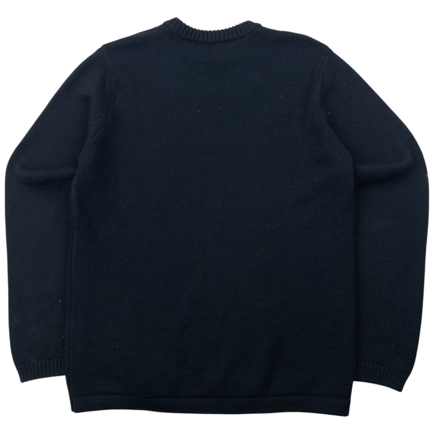 Vintage Armani Jeans Knitted Wool Jumper Size M