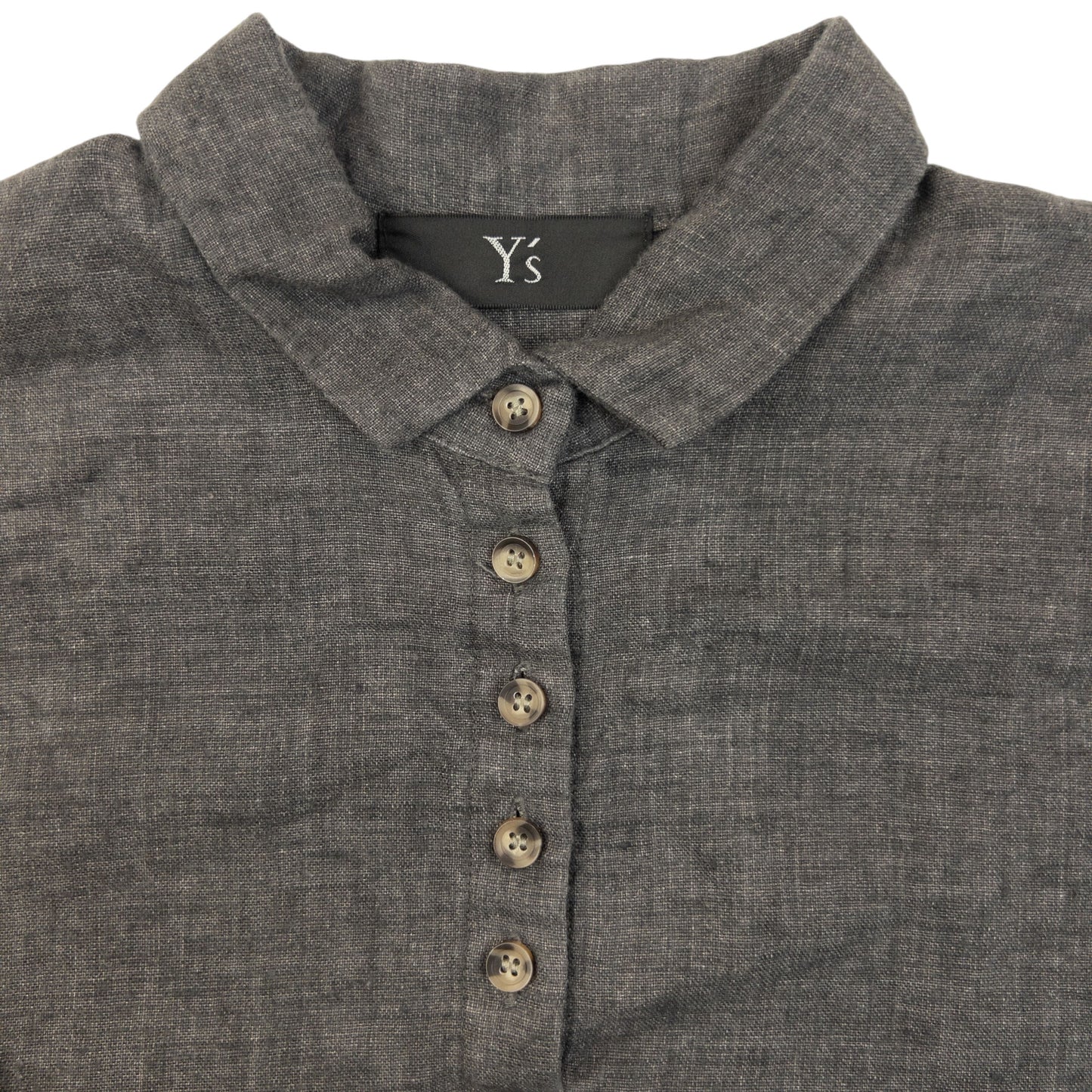 Vintage 2000s Yohji Yamamoto Linen Polo Dress Womens Size XXL