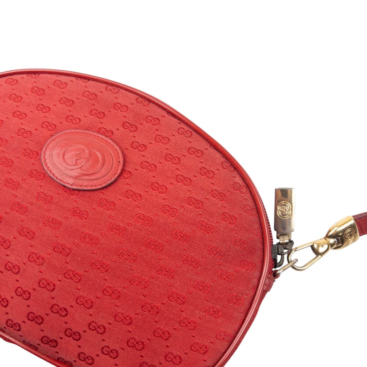 Vintage 80s Gucci Monogram Crossbody Bag