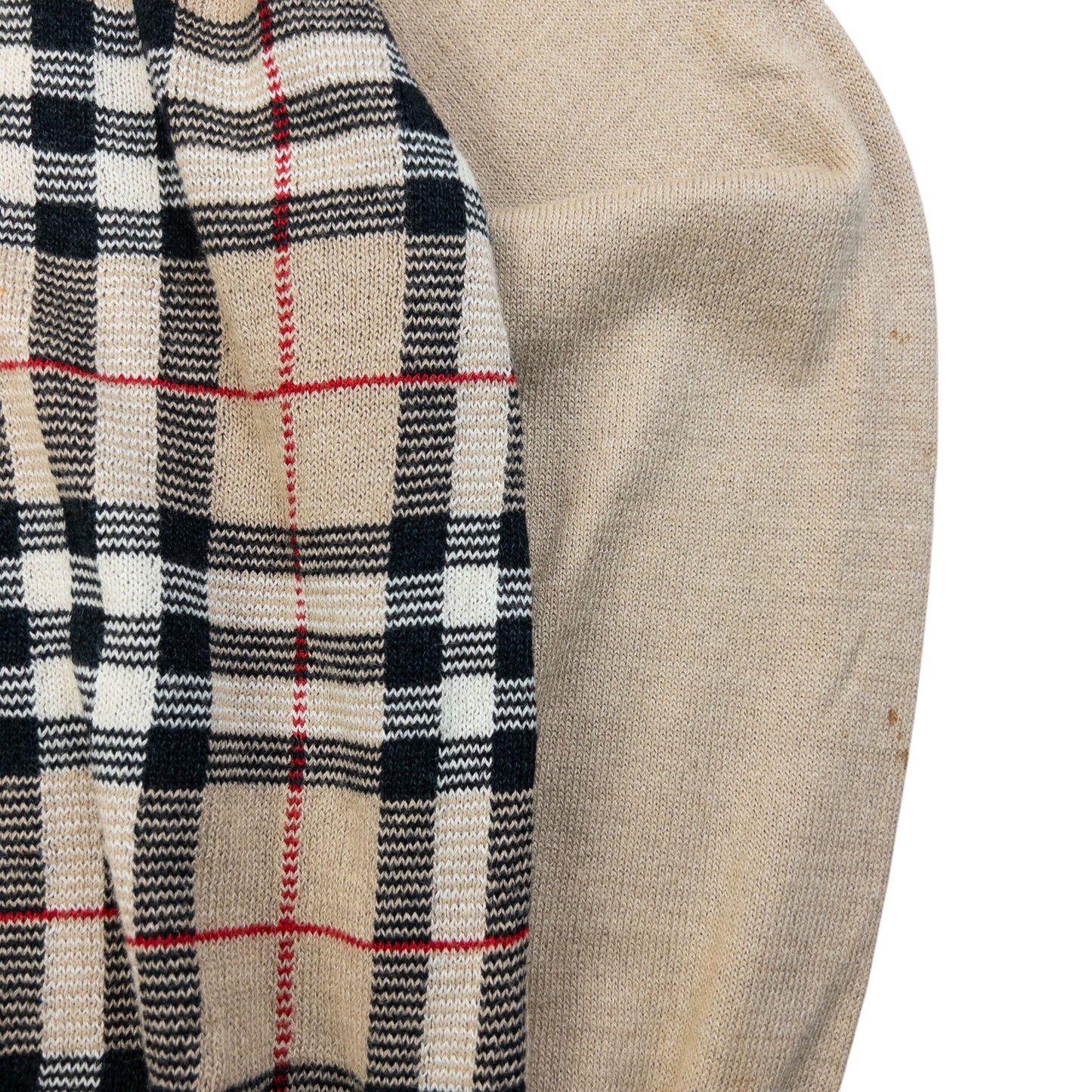Vintage 90s Burberry Nova Check Jumper Size M