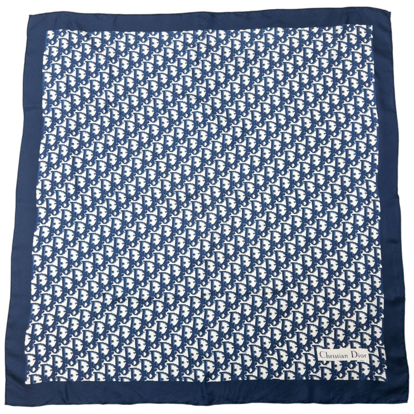 Vintage 2000s Dior Monogram Silk Scarf