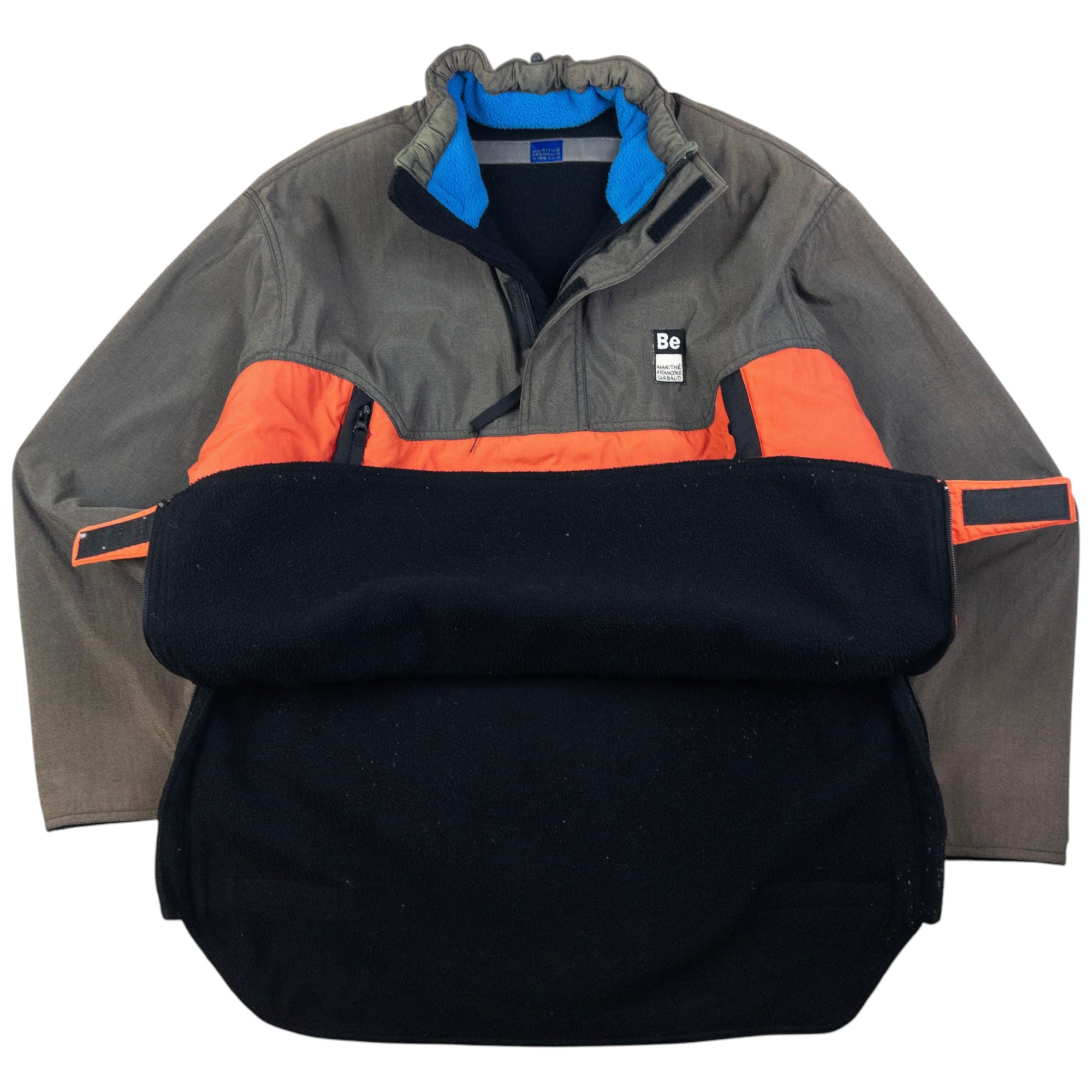 Vintage Marithe + Francois Girbaud Q Zip Fleece Lined Jacket Size L