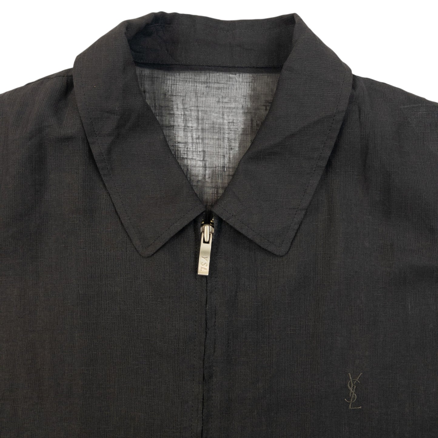 Vintage 90s YSL Yves Saint Laurent Harrington Jacket Size L