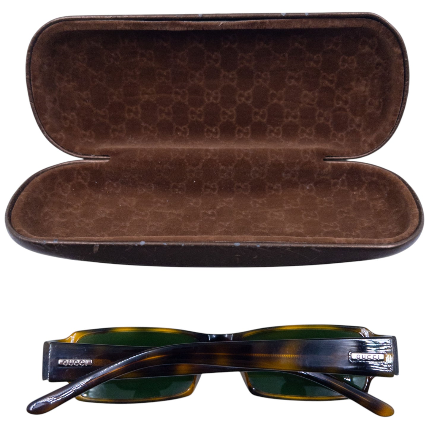Vintage 2000s Gucci Tortoise Shell Sunglasses
