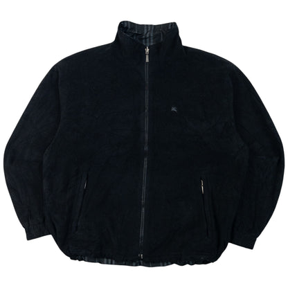 Vintage 2000s Burberry Nova Check Reversible Fleece Jacket Size M