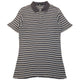 Vintage 2000s Issey Miyake Striped Polo Shirt Womens Size L