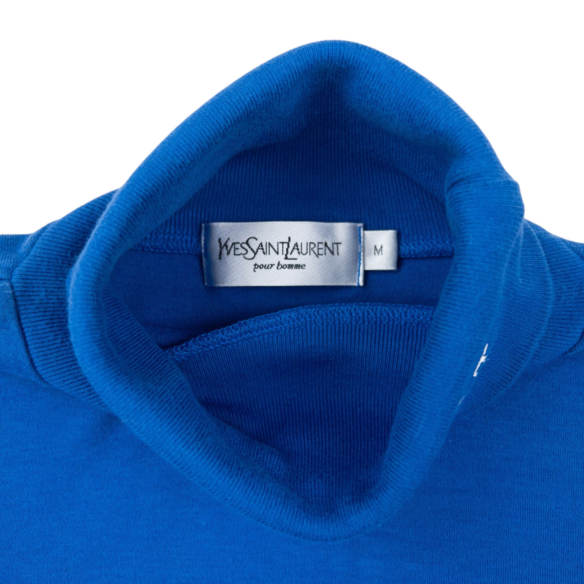 Vintage 2000s YSL Yves Saint Laurent Long Sleeve Turtleneck T Shirt Size M
