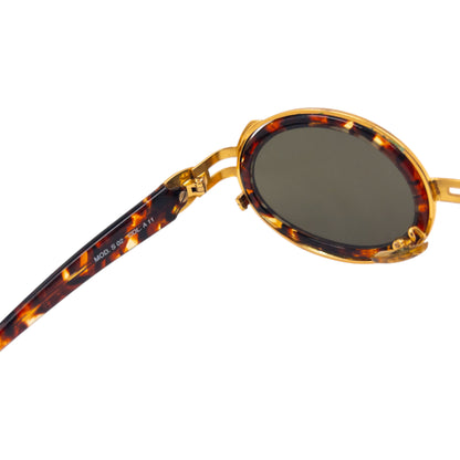 Vintage 90s Gianni Versace Tortoise Shell Sunglasses