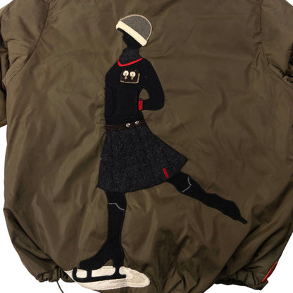 Vintage Prada Sport Ice Skater Puffer Jacket Womens Size M