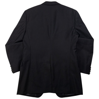 Vintage YSL Yves Saint Laurent Pinstripe Jacket & Trousers Suit Set Size M