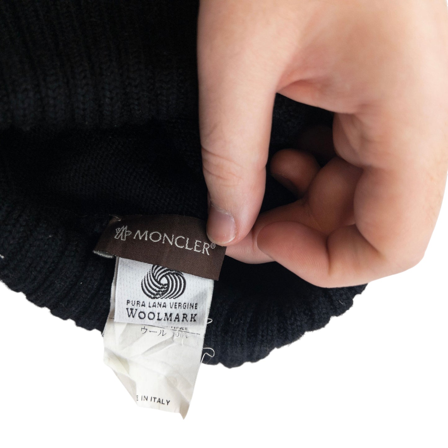 Vintage Moncler Wool Beanie Hat