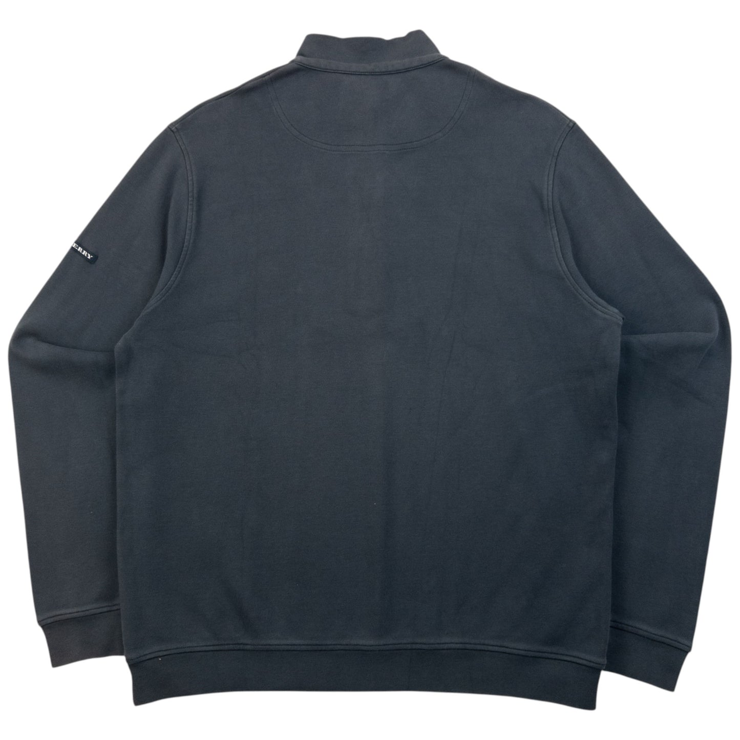 Vintage 2000s Burberry Golf Q Zip Sweatshirt Size S