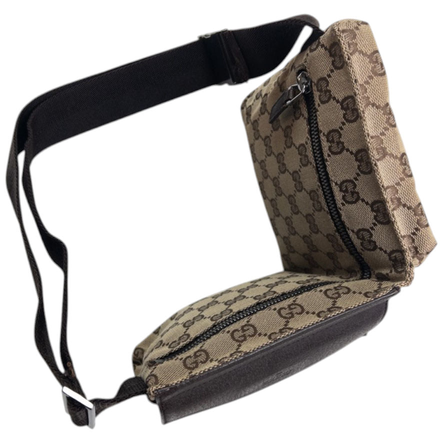 Vintage Gucci Monogram Crossbody Bag