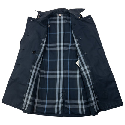 Vintage Burberry Nova Check Lined Trench Jacket Womens Size M