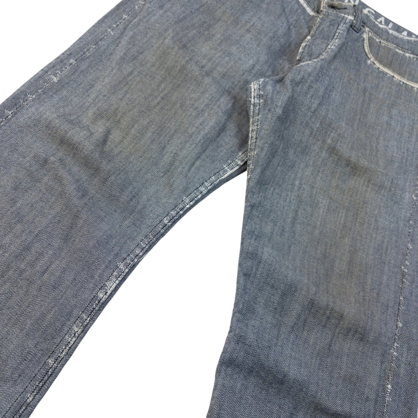 Vintage 2000s A-POC By Issey Miyake Denim Jeans Size W32