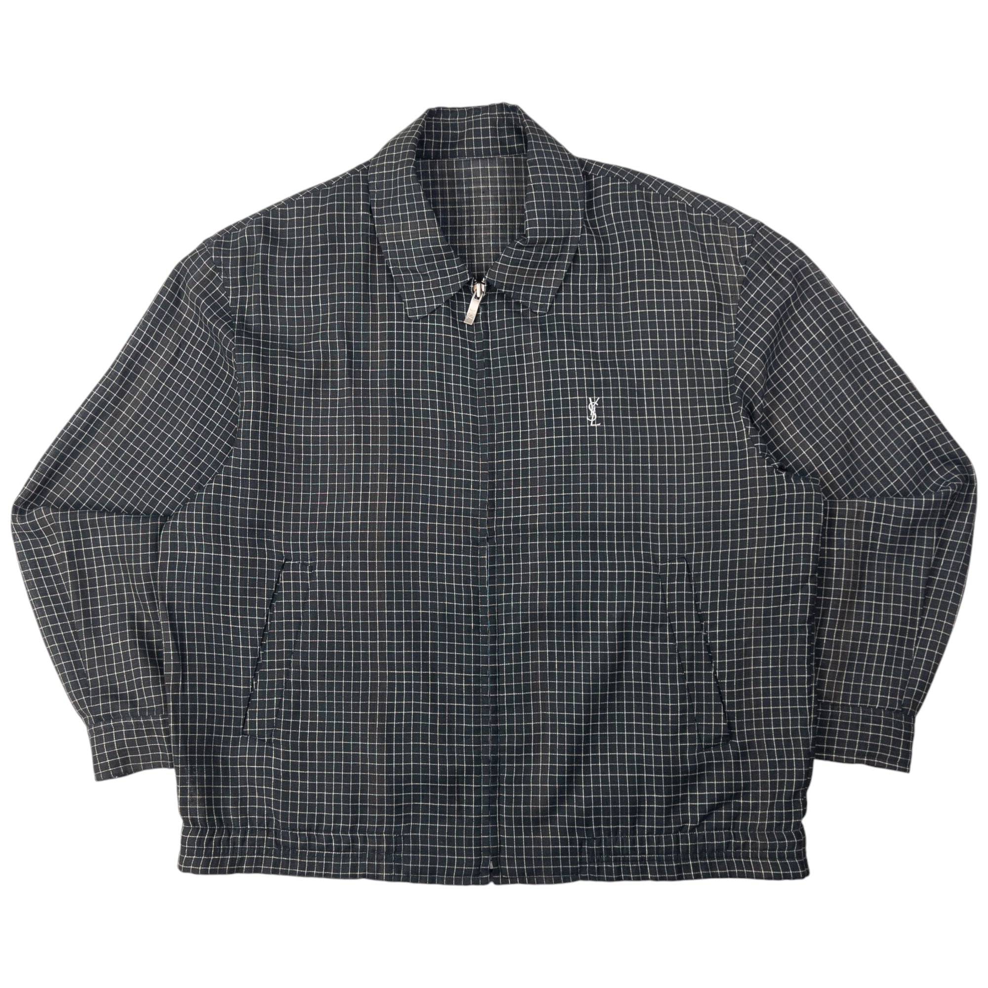 Vintage YSL Yves Saint Laurent Harrington Jacket Size S
