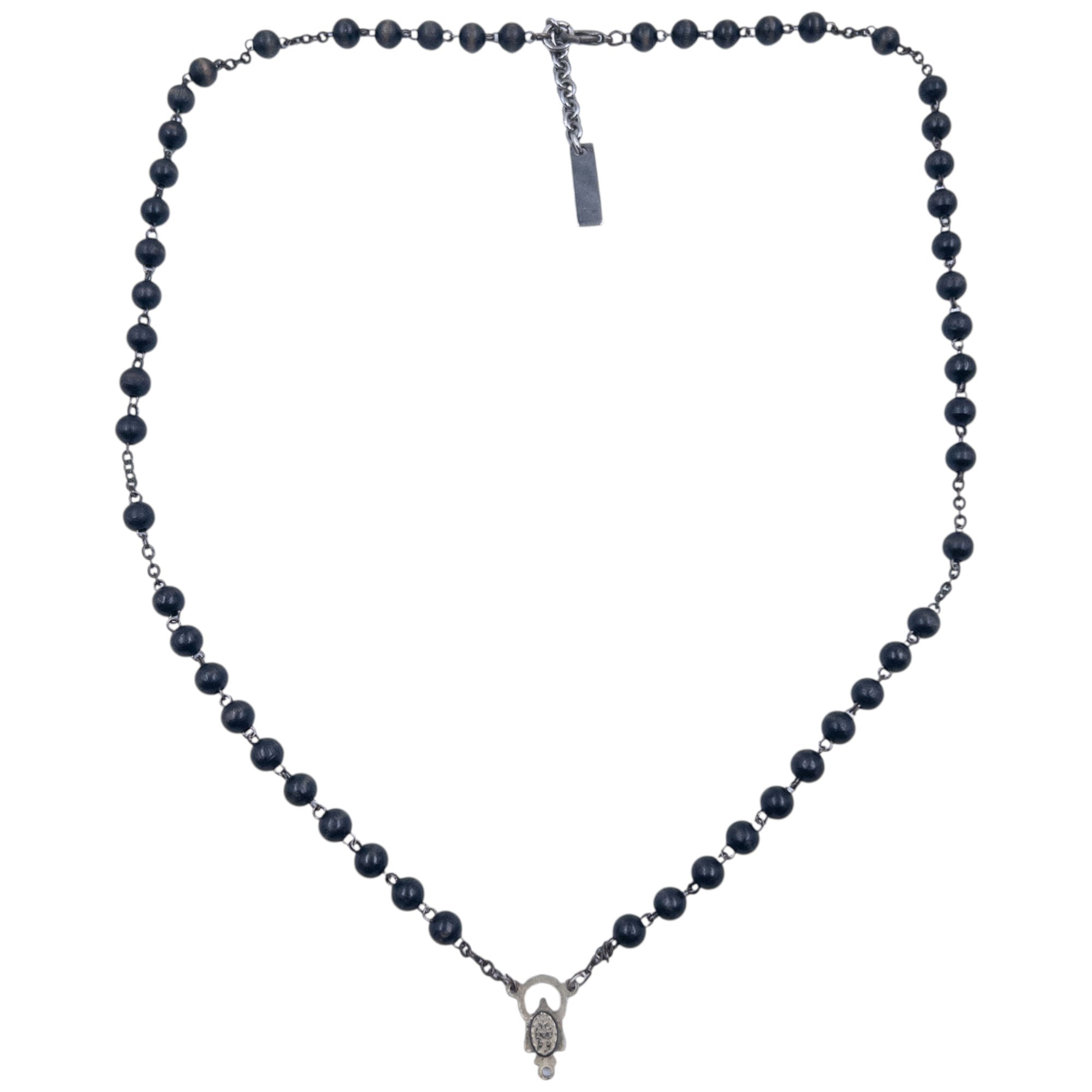 Vintage Dolce & Gabbana Rosary Bead Necklace
