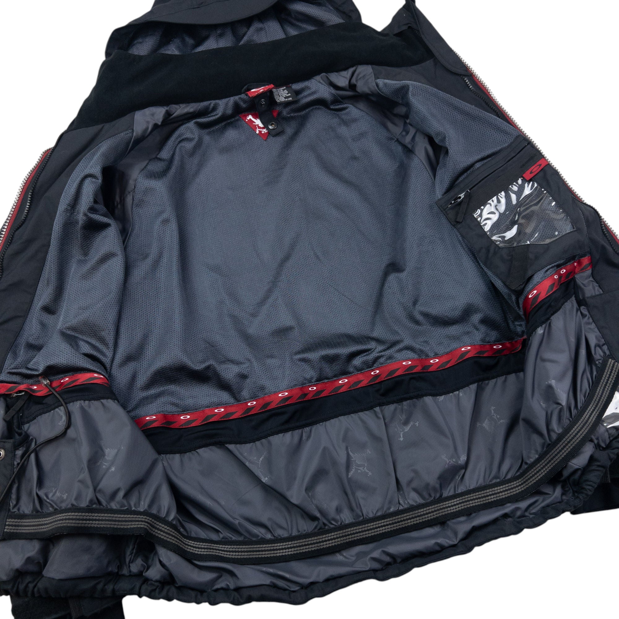 Vintage 90s Oakley Zip Up Snowboarding Jacket Size L