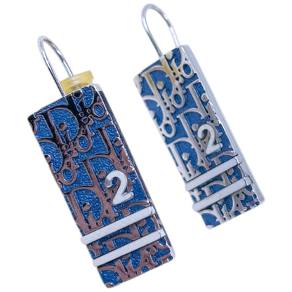Vintage 2000s Dior Monogram Number Earrings