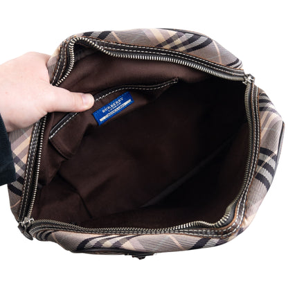 Vintage 2000s Burberry Blue Label Nova Check Handbag