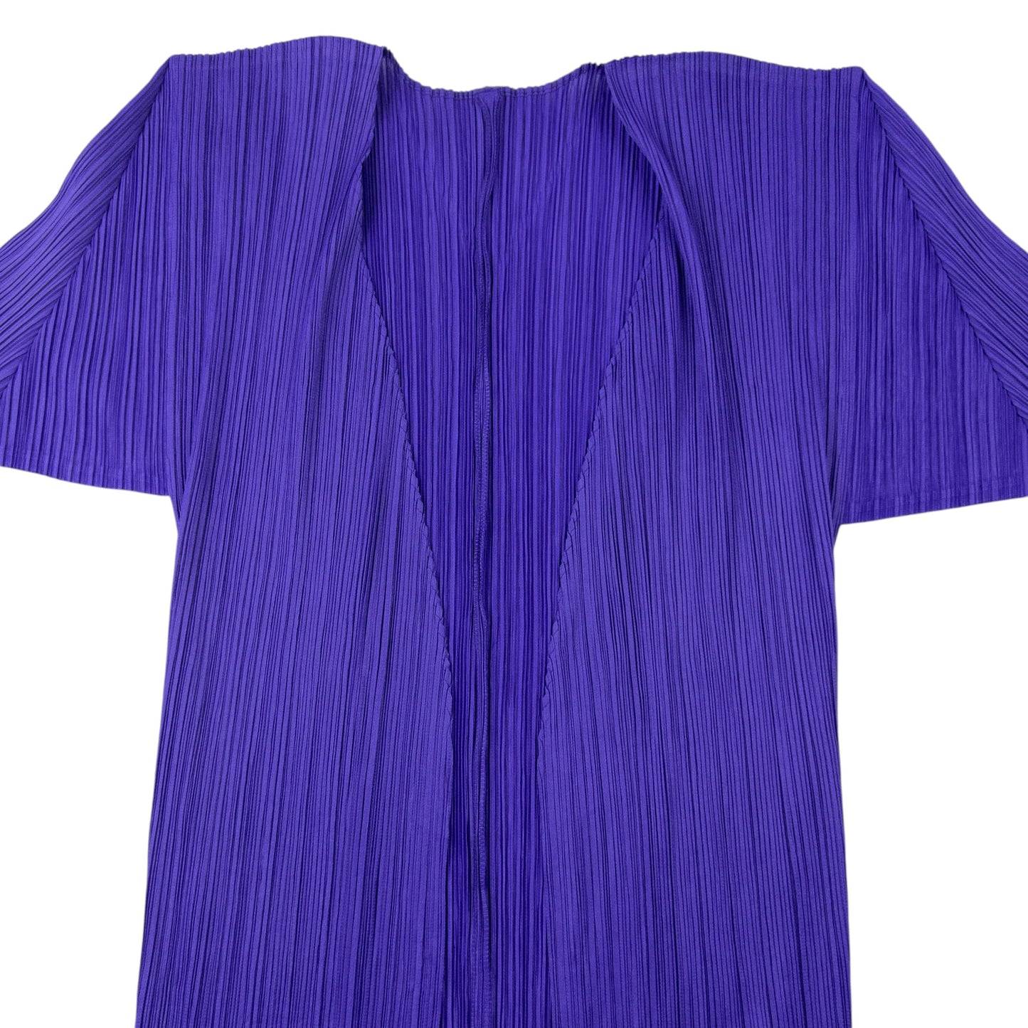 Vintage 90s Pleats Please By Issey Miyake Pleated Cardigan Womens Size M