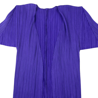 Vintage 90s Pleats Please By Issey Miyake Pleated Cardigan Womens Size M