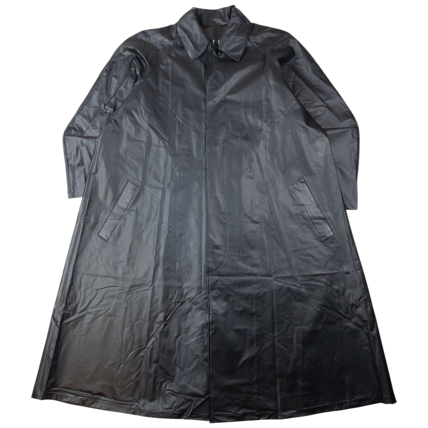 Vintage 90s Yohji Yamamoto Impermeable Transluscent Rain Jacket Size XL