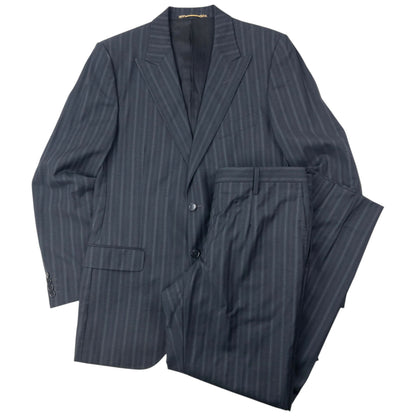 Vintage 2005 Dolce & Gabbana Striped Jacket & Trousers Suit Set Size L