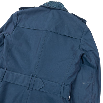 Vintage 2000s Burberry Belt Waist Trench Jacket Womens Size S