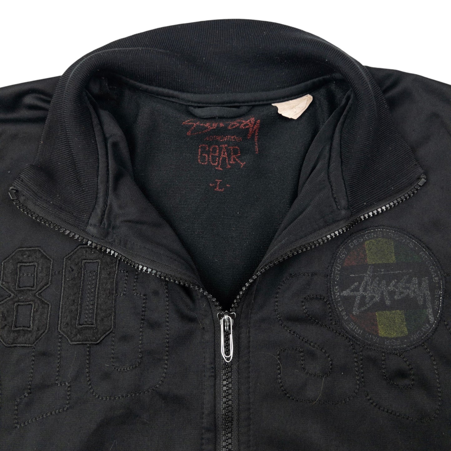 Vintage Stussy Reggae Zip Up Jacket Size M