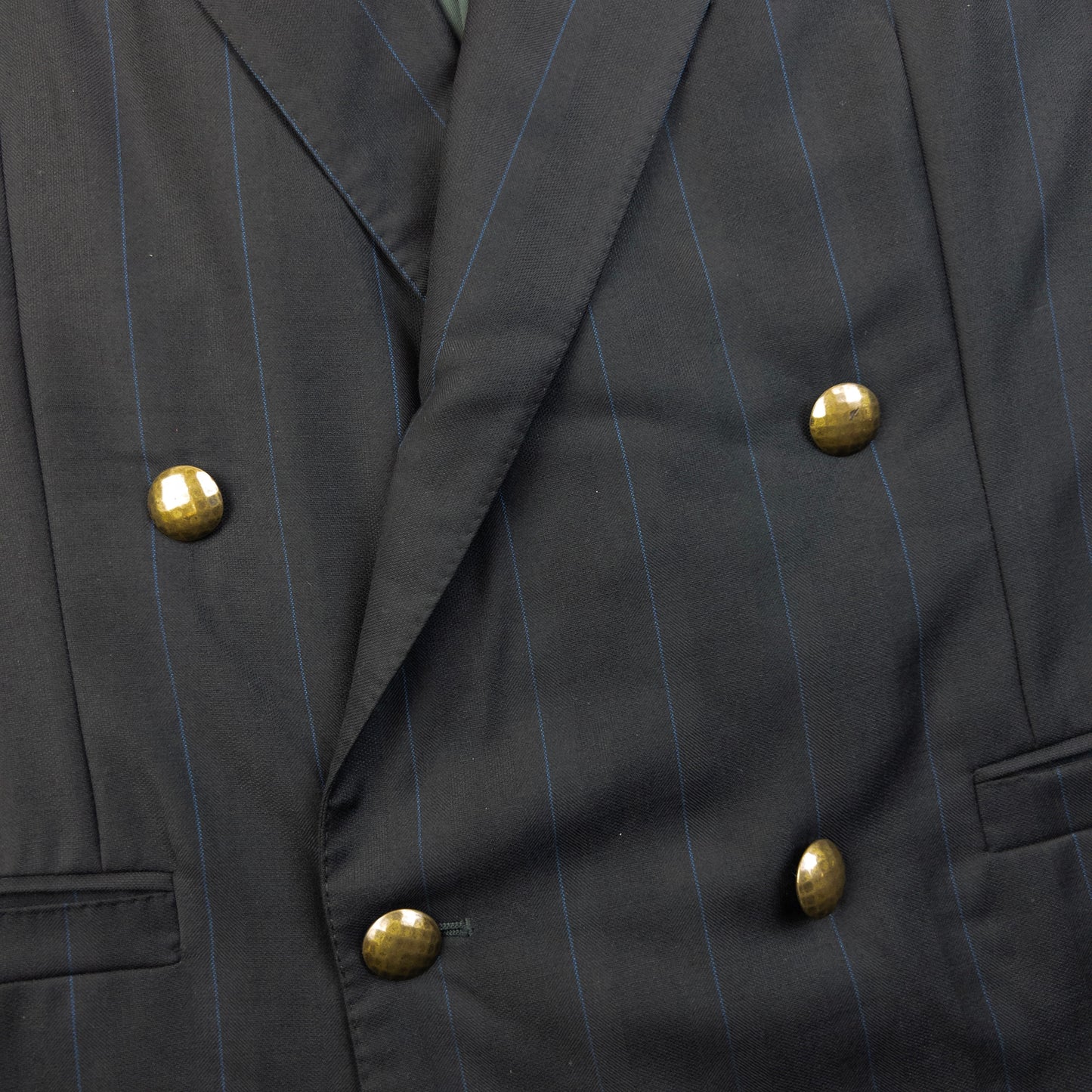 Vintage 90s Gianni Versace Couture Striped Blazer Jacket Size XL