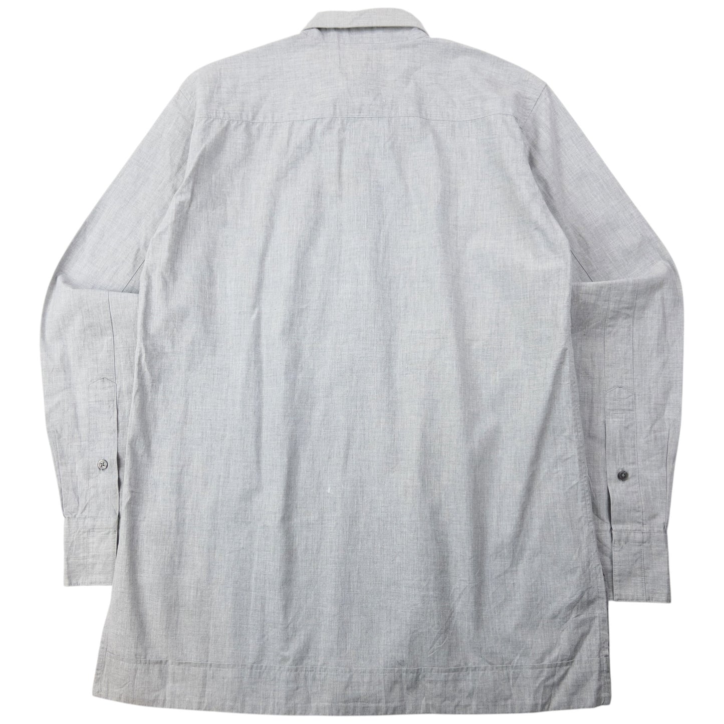 Vintage 90s Yohji Yamamoto D'Urban A.A.R Half Button Up Shirt Size M