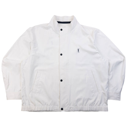 Vintage 90s YSL Yves Saint Laurent Harrington Jacket Size XL