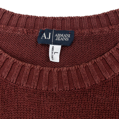 Vintage 2000s Armani Jeans Knit Jumper Size M