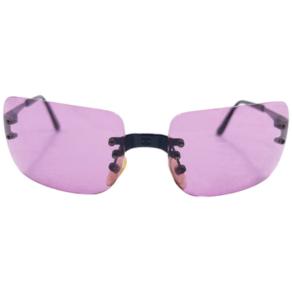 Vintage 2000s Chanel Rimless Sunglasses