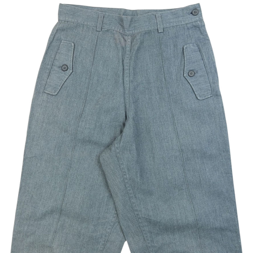 Vintage 90s Yohji Yamamoto Stirrup Trousers Size W25