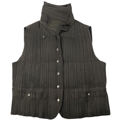 Vintage 1993 Issey Miyake Pleated Reversible Gilet Size S