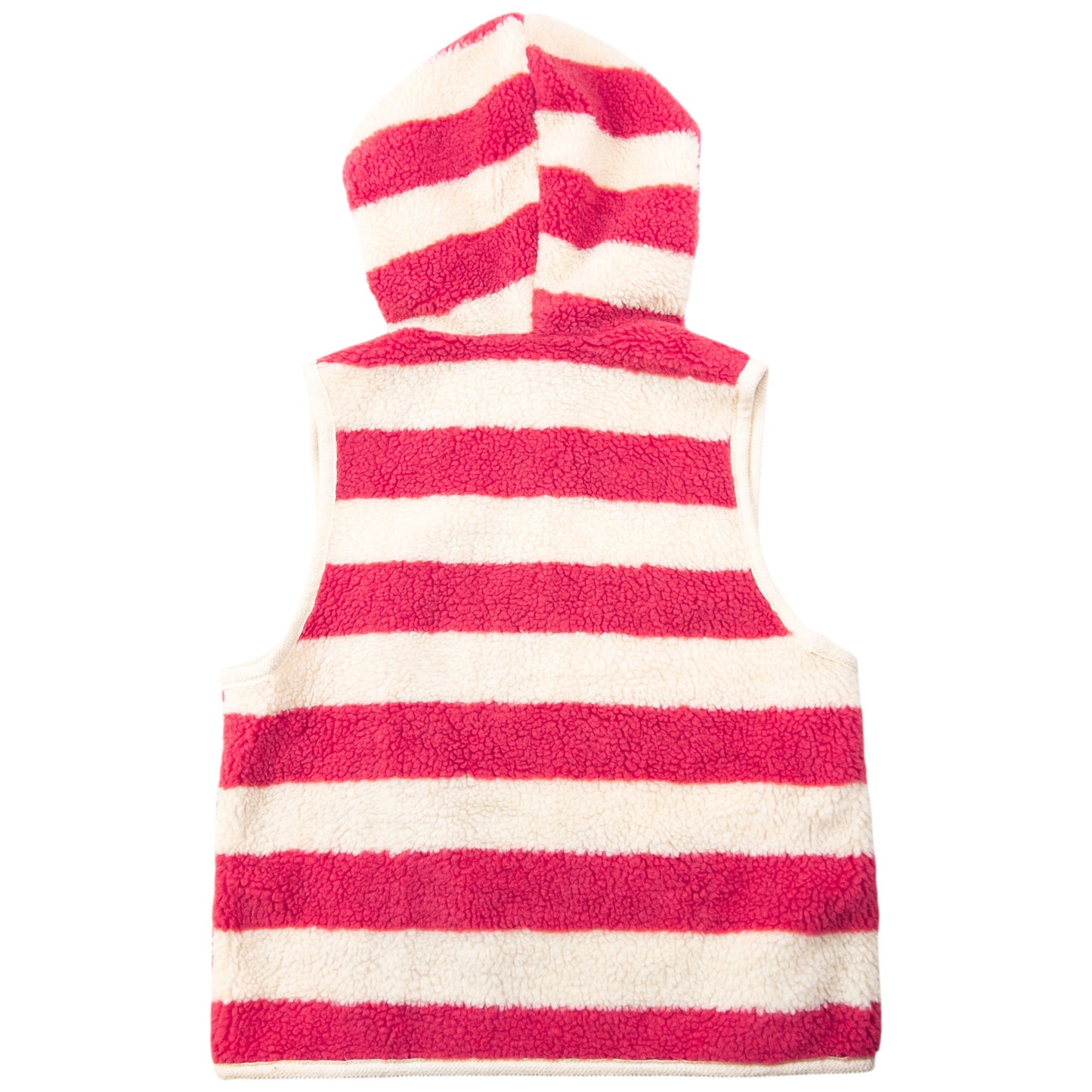 Vintage Issey Miyake Striped Fleece Gilet Womens Size S