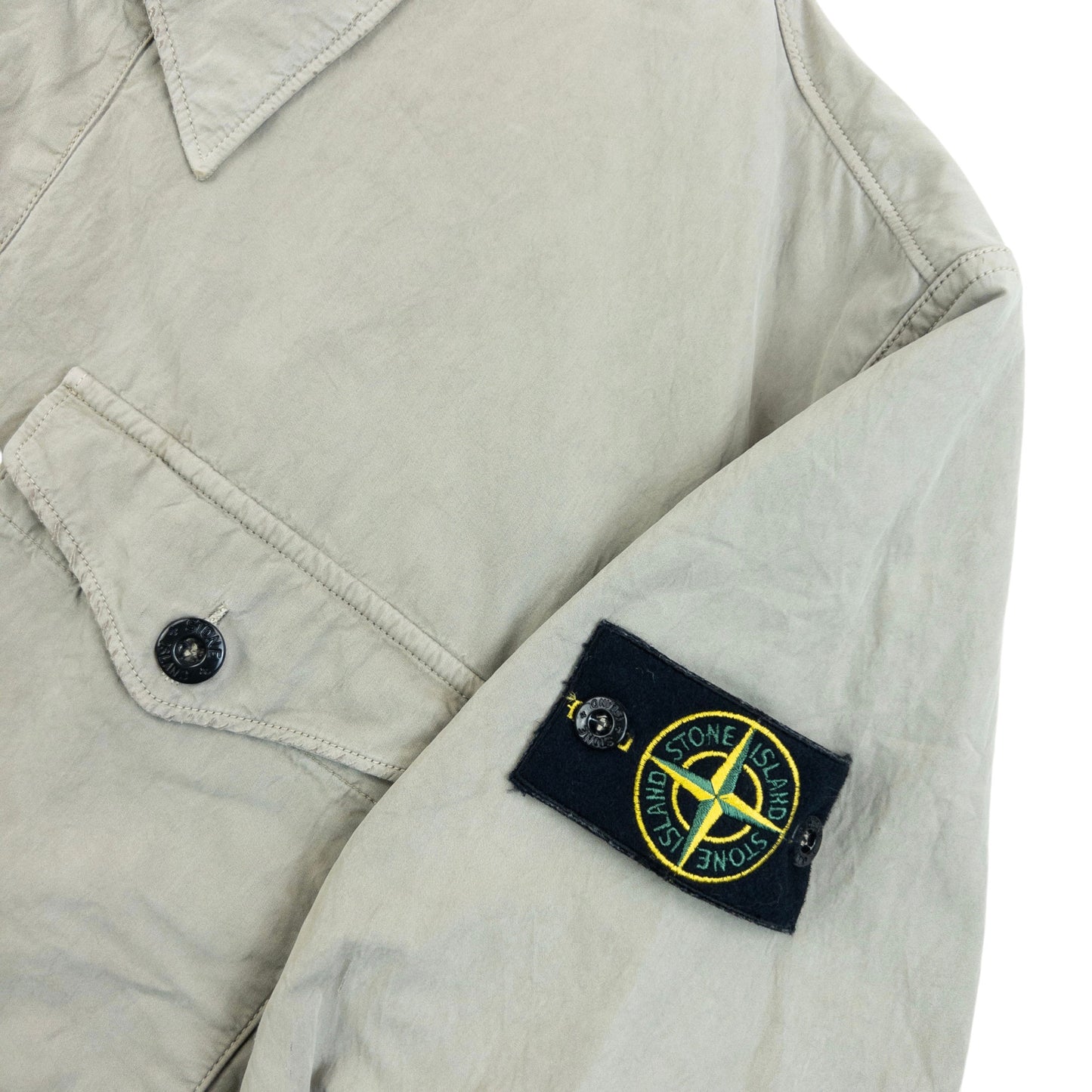 Vintage 2000s Stone Island Button Up Jacket Size M
