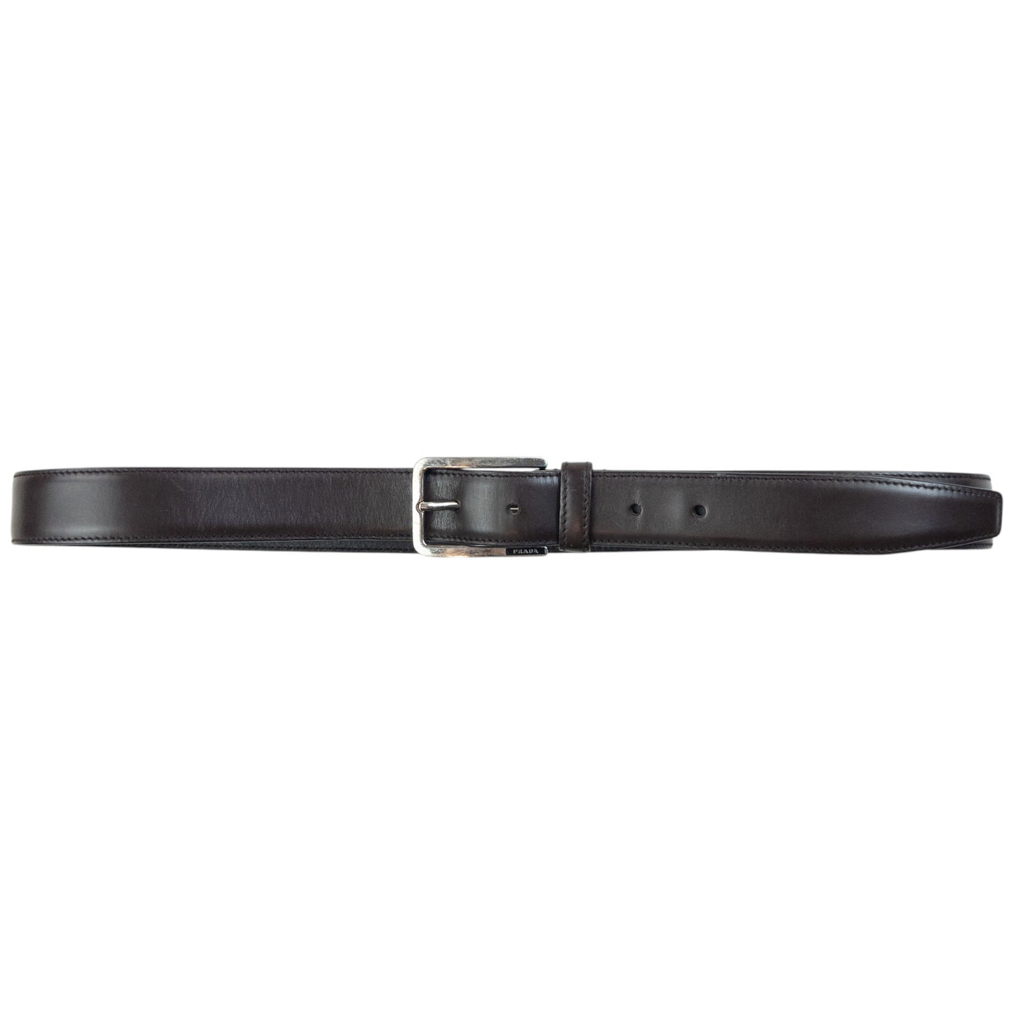 Vintage 2000s Prada Leather Belt Size XL
