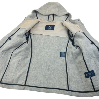 Vintage 2000s Burberry Wool Duffle Jacket Womens Size L