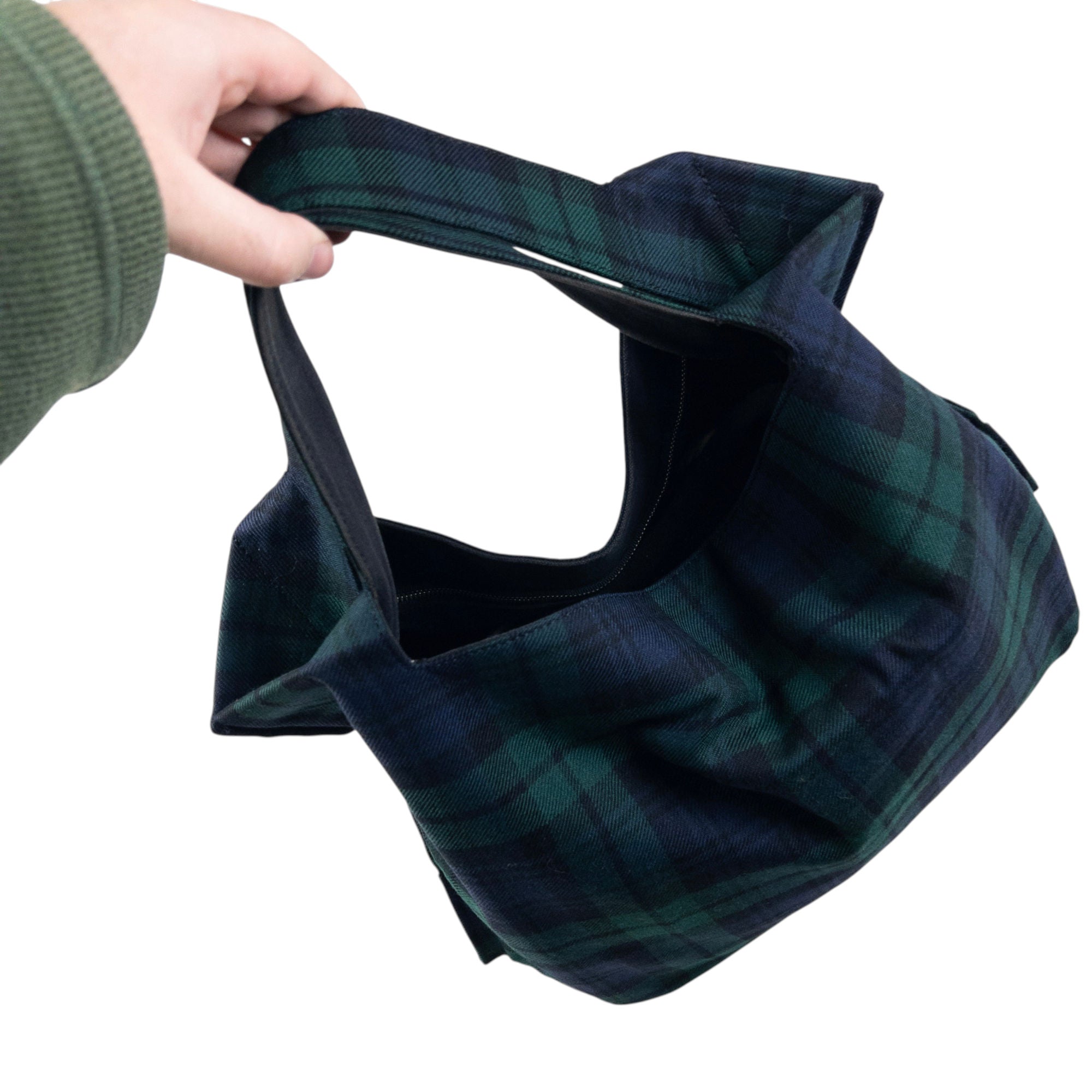 Vintage Comme Des Garçons Rob De Chambre Tartan Shoulder Bag