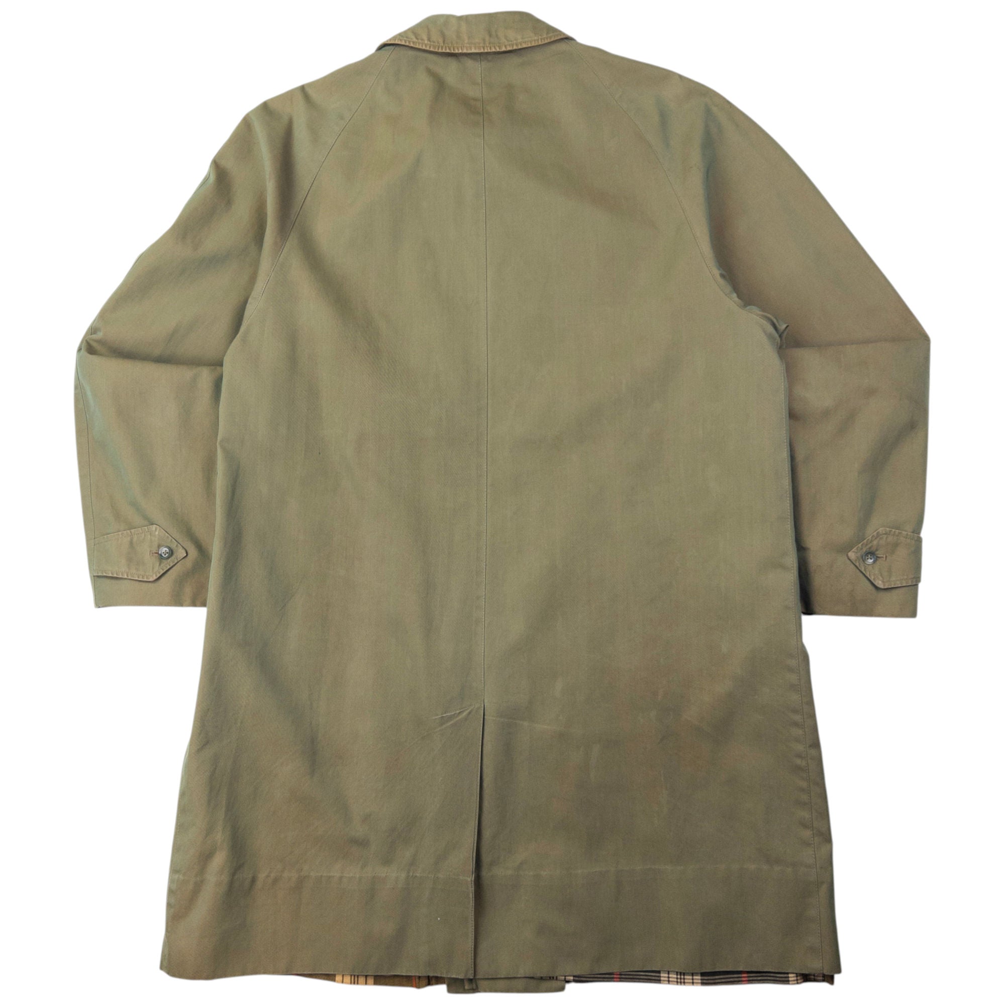 Vintage Burberry Trench Coat Jacket Size XL