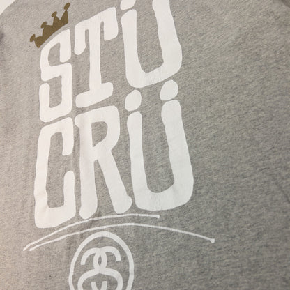 Vintage Stussy Stu Cru Graphic T Shirt Size M