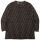 Vintage 90s Fendi Monogram Wool Jumper Womens Size M
