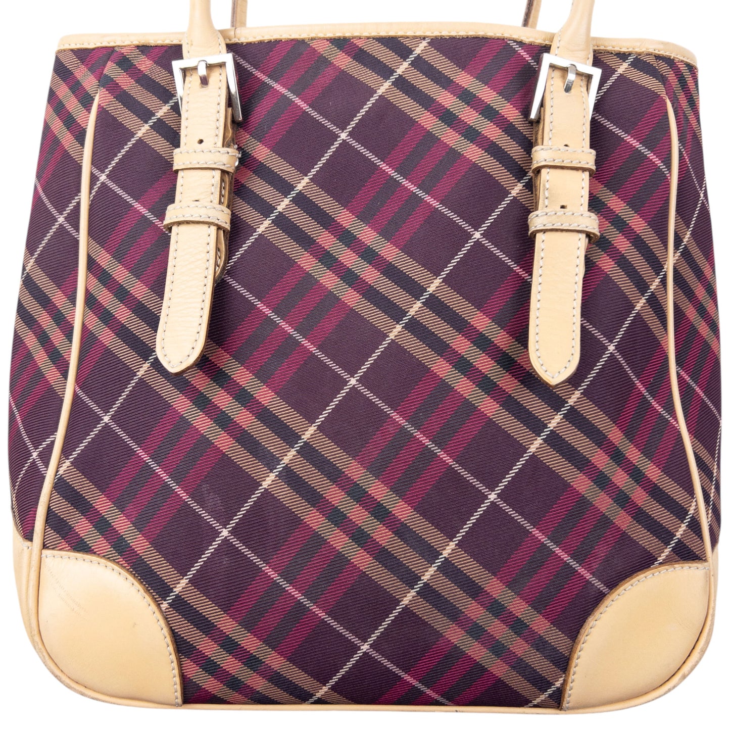 Vintage 2000s Burberry Blue Label Nova Check Shoulder Bag