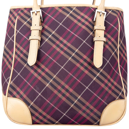 Vintage 2000s Burberry Blue Label Nova Check Shoulder Bag