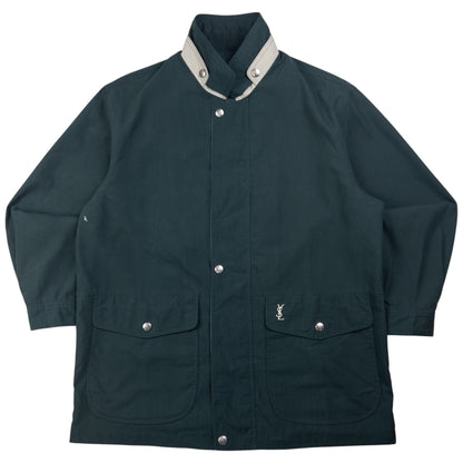 Vintage YSL Yves Saint Laurent Zip Up Jacket Size L