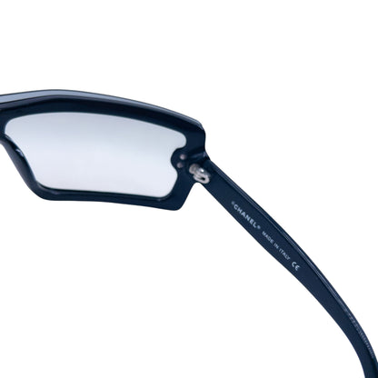 Vintage 2000s Chanel Shield Sunglasses