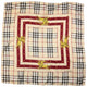 Vintage Burberry Nova Check Silk Scarf